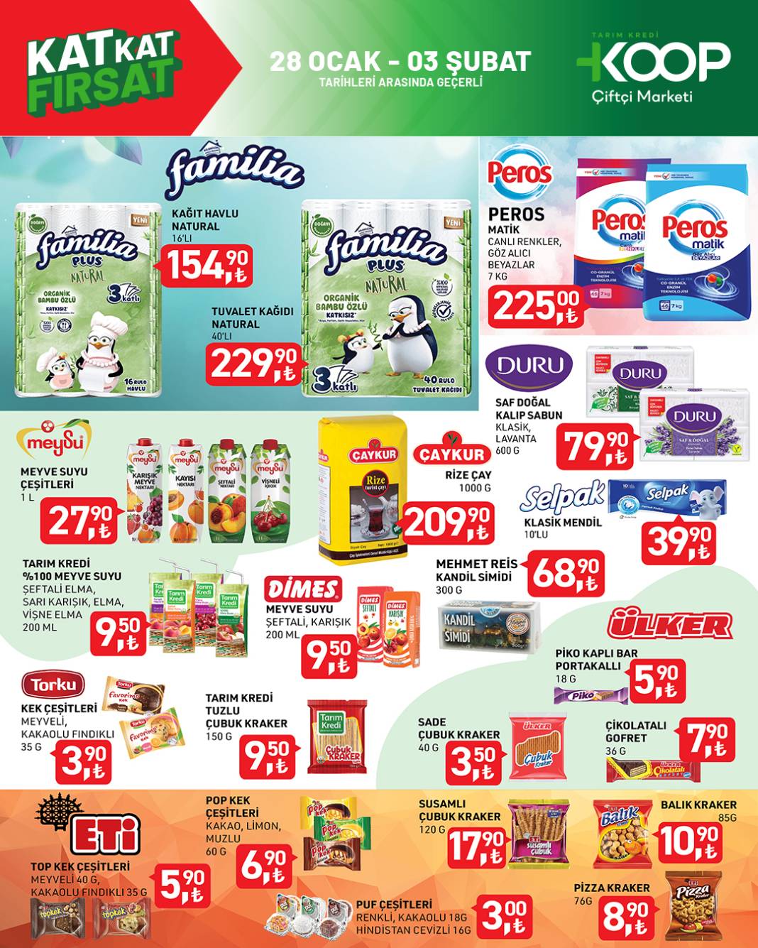 Tarım Kredi Market’in yeni fırsatları raflarda 22